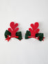 christmas-elk-pom-pom-girls-hair-clip Rylee Faith Designs - Sophia's Style-2